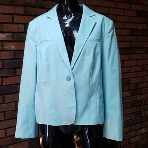 evelyn pinstripe blazer